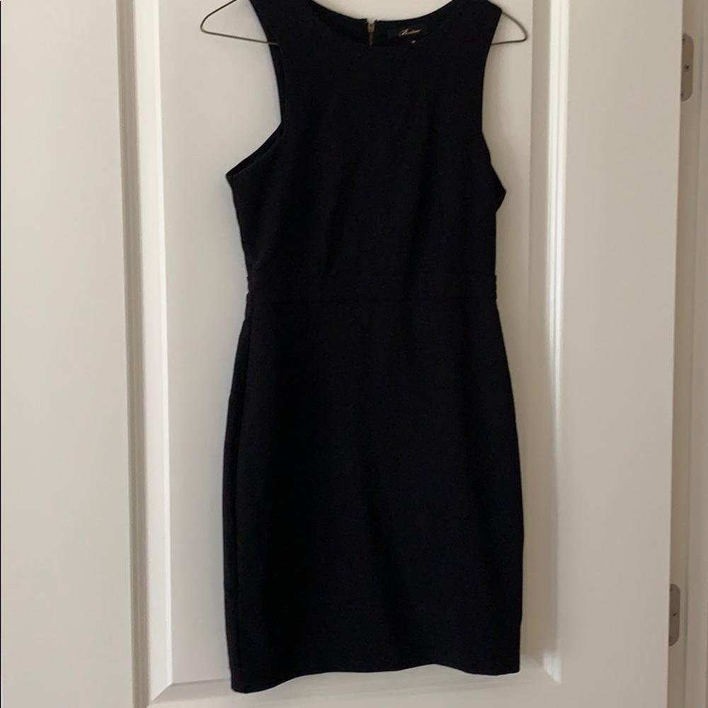 Monteau Black Stretch Dress- Sleeveless